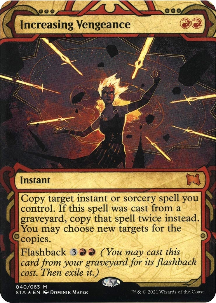 Increasing Vengeance Foil Etched (40) [STA]