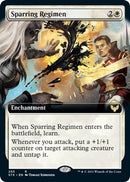 Sparring Regimen (Extended Art) [Strixhaven: School of Mages]