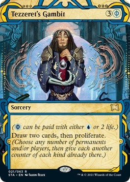 Tezzeret's Gambit [Strixhaven: School of Mages Mystical Archive]