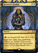Tezzeret's Gambit (Foil Etched) [Strixhaven: School of Mages Mystical Archive]