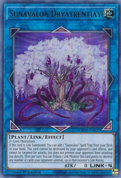 Sunavalon Dryatrentiay (GFTP-EN021) [GFTP]