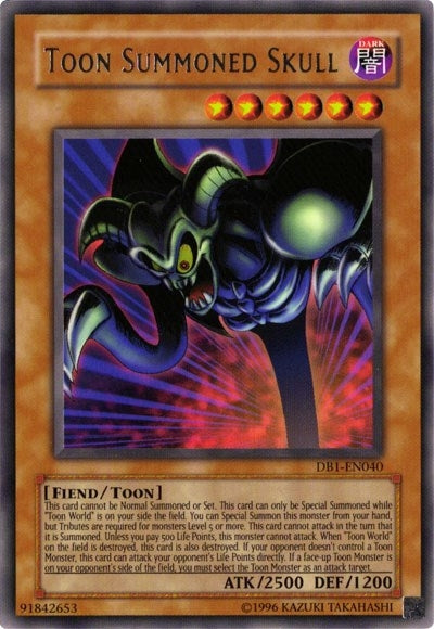 Toon Summoned Skull (DB1-EN040) [DB1]