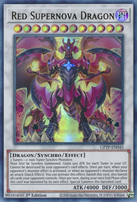 Red Supernova Dragon (GFTP-EN045) [GFTP]