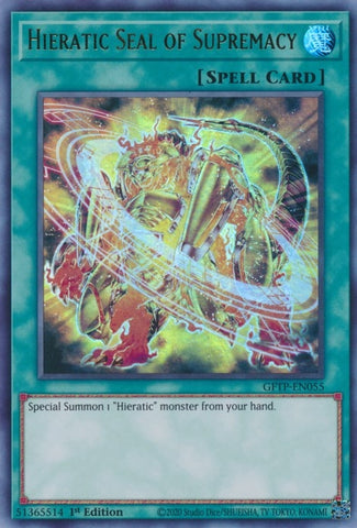 Hieratic Seal of Supremacy (GFTP-EN055) [GFTP]