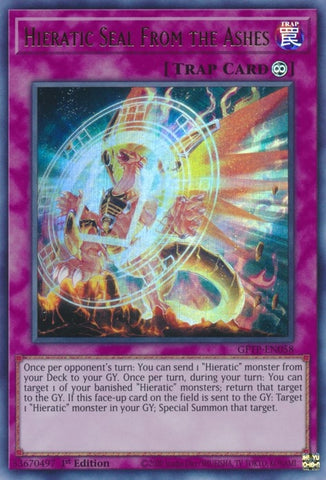 Hieratic Seal From the Ashes (GFTP-EN058) [GFTP]