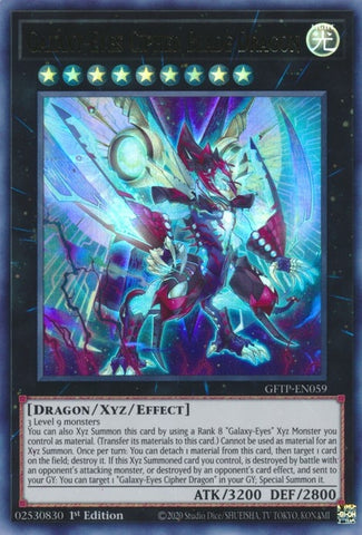 Galaxy Eyes Cipher Blade Dragon (GFTP-EN059) [GFTP]