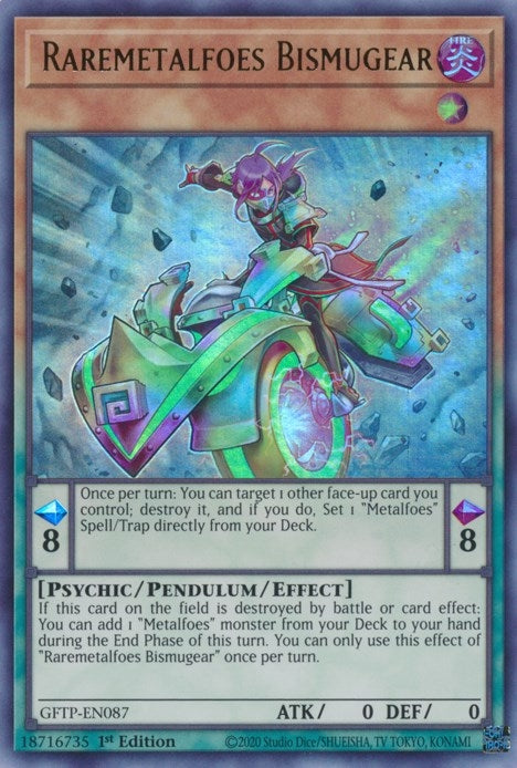 Raremetalfoes Bismugear (GFTP-EN087) [GFTP]