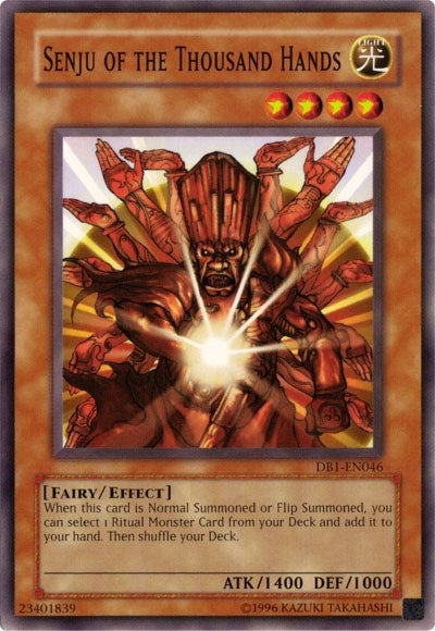Senju of the Thousand Hands (DB1-EN046) [DB1]