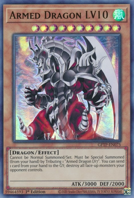 Armed Dragon LV10 (GFTP-EN075) [GFTP]