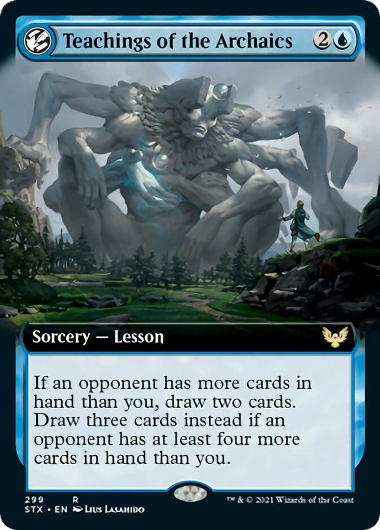 Teachings of the Archaics (Extended Art) [Strixhaven: School of Mages]