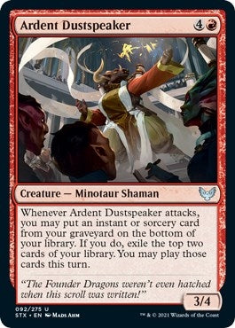 Ardent Dustspeaker [Strixhaven: School of Mages]