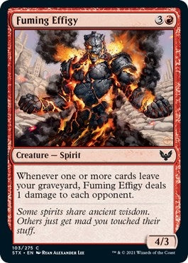 Fuming Effigy [Strixhaven: School of Mages]