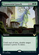 Exponential Growth (Extended Art) [Strixhaven: School of Mages]