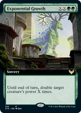Exponential Growth (Extended Art) [Strixhaven: School of Mages]