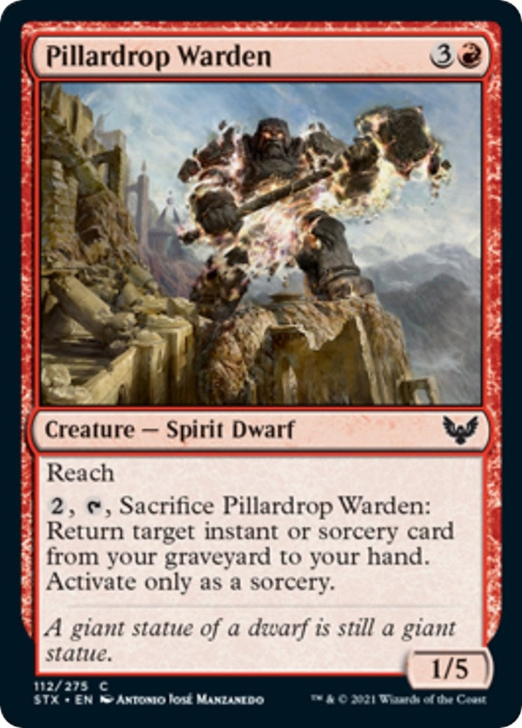 Pillardrop Warden [Strixhaven: School of Mages]