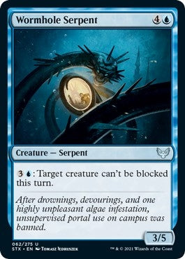 Wormhole Serpent [Strixhaven: School of Mages]