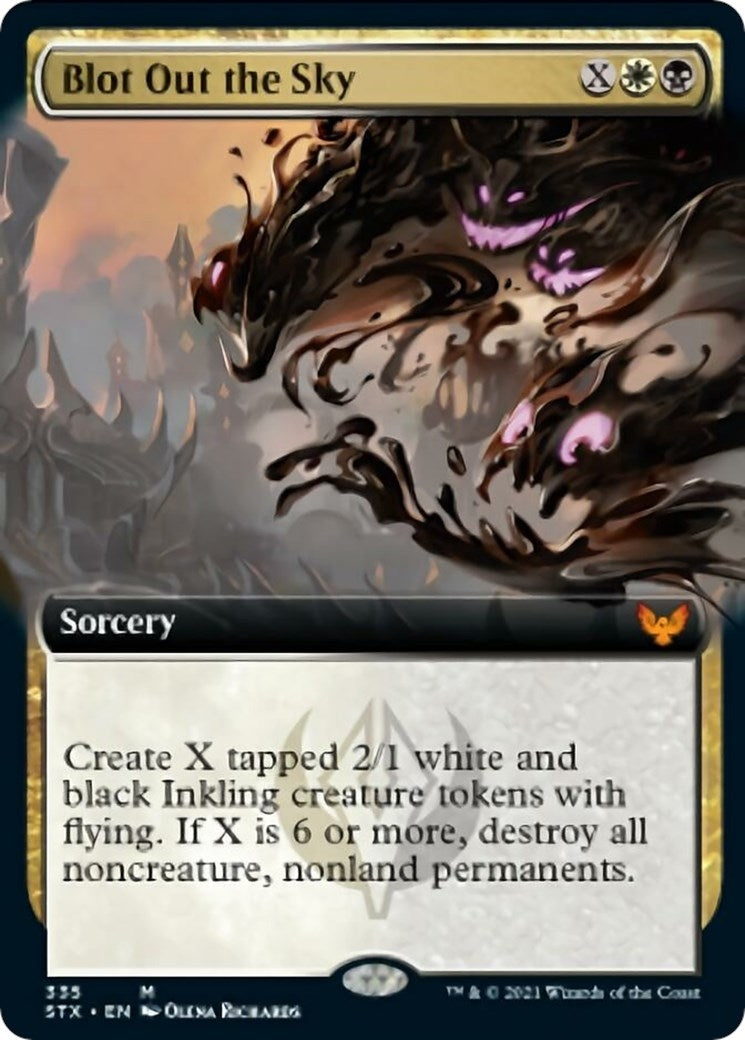 Blot Out the Sky (Extended Art) [Strixhaven: School of Mages]