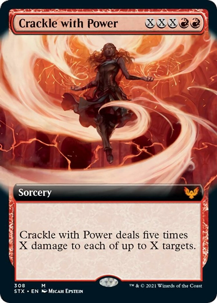Crackle with Power Extended Art (308) [STX]