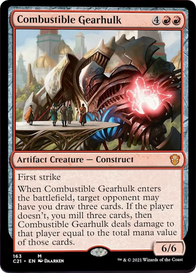 Combustible Gearhulk (163) [C21]