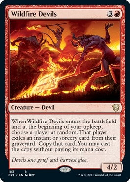Wildfire Devils [Commander 2021]