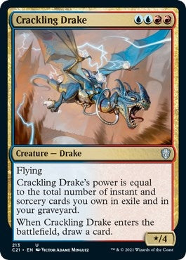 Crackling Drake [Commander 2021]