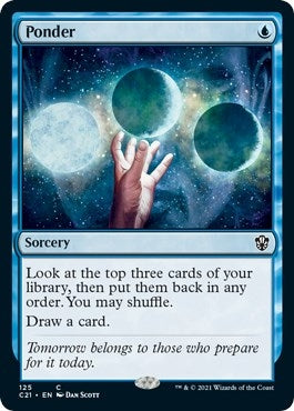 Ponder (125) [C21]