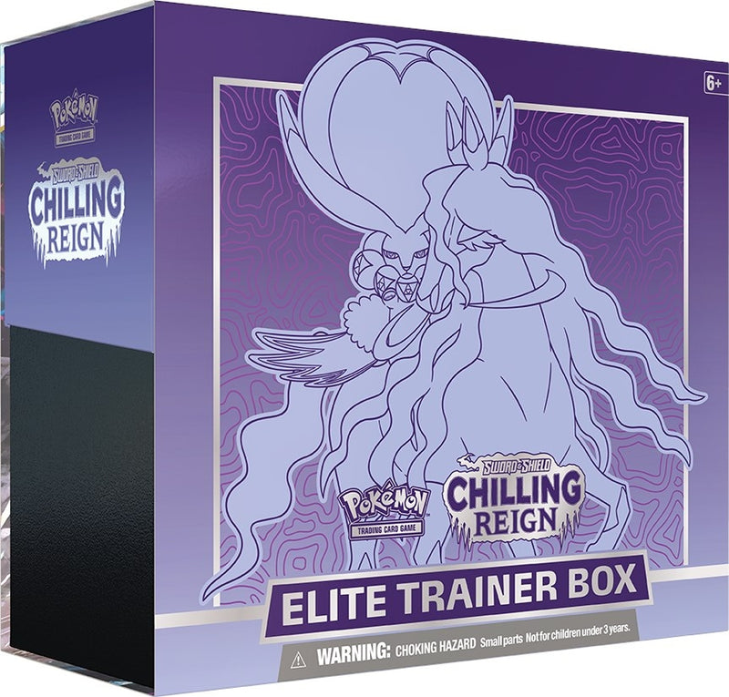 Chilling Reign Elite Trainer Box Shadow Rider Calyrex [SWSH06]