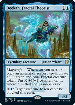 Deekah, Fractal Theorist [Commander 2021]
