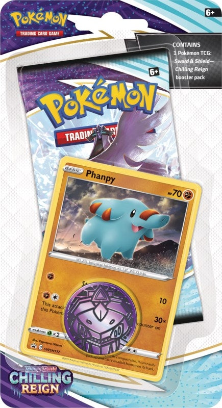 Chilling Reign Single Pack Blister Phanpy [SWSH06]