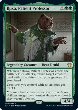 Ruxa, Patient Professor [Commander 2021]