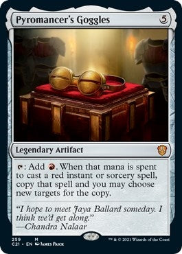 Pyromancer's Goggles [Commander 2021]