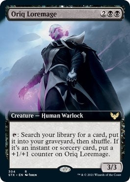 Oriq Loremage (Extended Art) [Strixhaven: School of Mages]