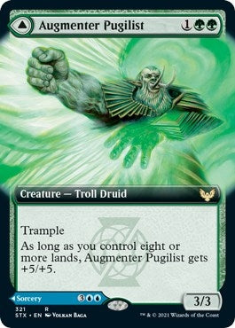 Augmenter Pugilist // Echoing Equation (Extended Art) [Strixhaven: School of Mages]