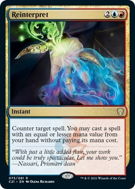 Reinterpret [Commander 2021]