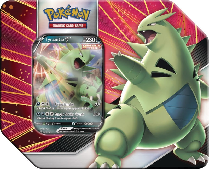 V Strikers Tin Tyranitar V [SWSH05]