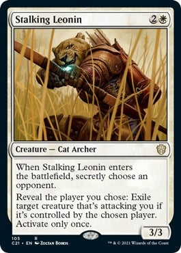Stalking Leonin (105) [C21]