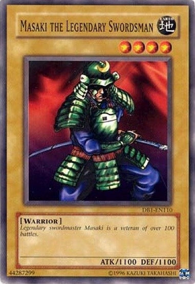 Masaki the Legendary Swordsman (DB1-EN110) [DB1]