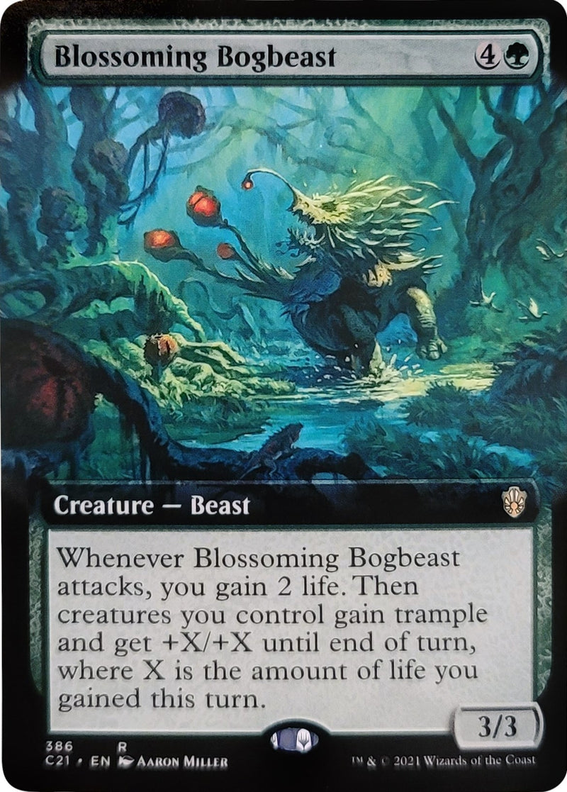 Blossoming Bogbeast Extended Art (386) [C21]