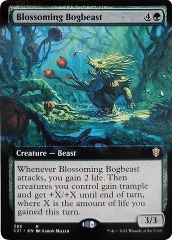 Blossoming Bogbeast Extended Art (386) [C21]