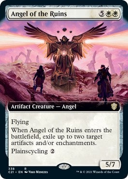 Angel of the Ruins Extended Art (338) [C21]