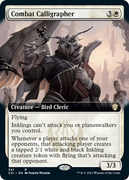 Combat Calligrapher Extended Art (341) [C21]