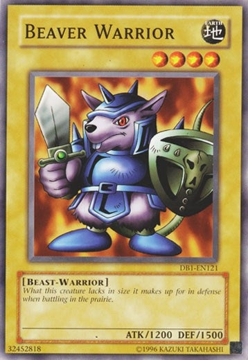 Beaver Warrior (DB1-EN121) [DB1]
