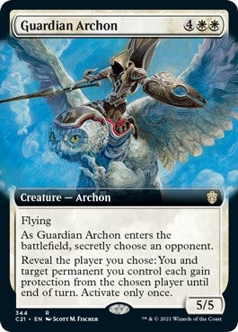 Guardian Archon (Extended Art) [Commander 2021]