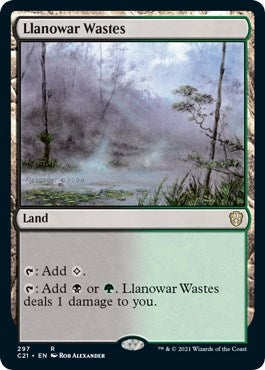Llanowar Wastes (297) [C21]