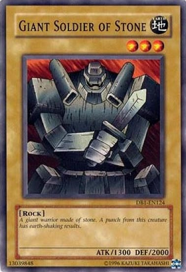 Giant Soldier of Stone (DB1-EN124) [DB1]