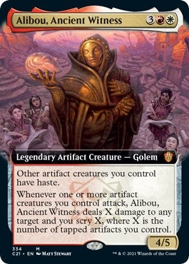 Alibou Ancient Witness Extended Art (334) [C21]