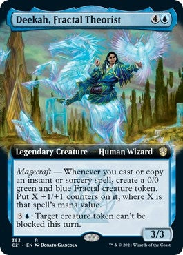 Deekah Fractal Theorist Extended Art (353) [C21]