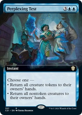 Perplexing Test Extended Art (357) [C21]