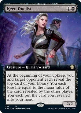 Keen Duelist Extended Art (369) [C21]