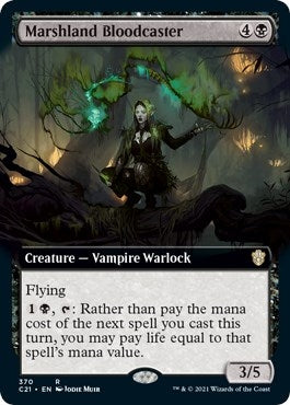 Marshland Bloodcaster Extended Art (370) [C21]